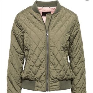 Banana Republic Quilted Bomber Jacket XS